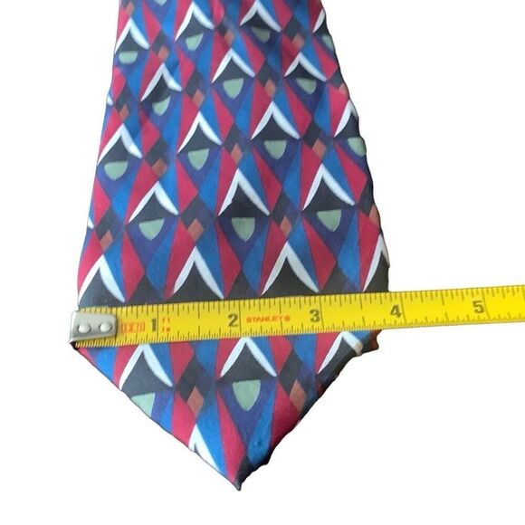 Pre Owned Men’s Crossbow Tie Neck Tie Necktie Classic Style 100% Silk - Picture 5 of 5